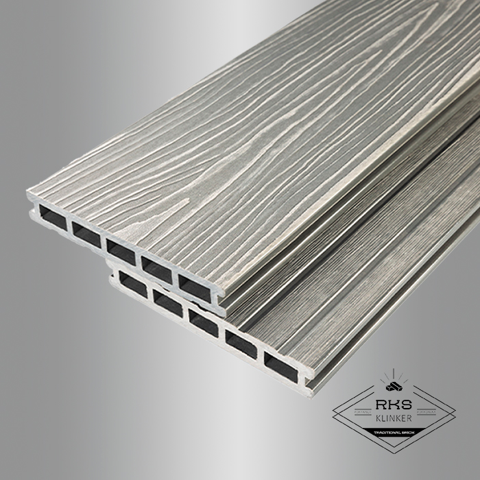 ᐉ Террасная доска из ДПК RusDecking, UnoDeck Mogano, Серый в Липецке